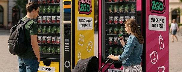 Automaty SNACK2GO pre všetkých