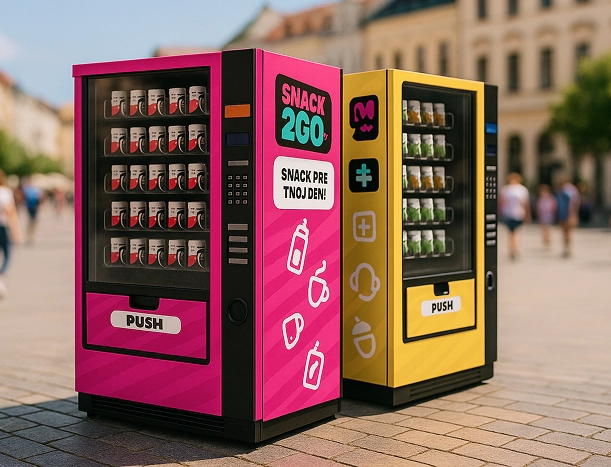 Predajné automaty SNACK2GO vo vašom meste